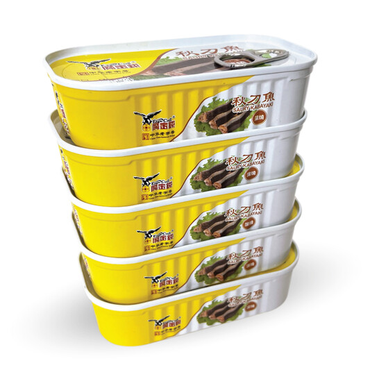 Eagle Coin Saury Kabayaki (100g x 5 Cans)